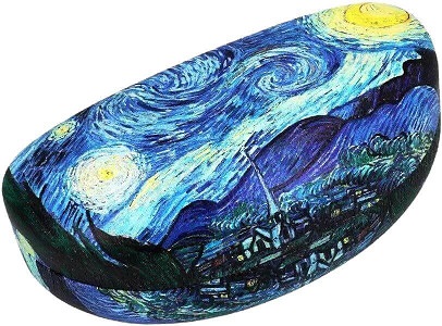 Store briller etui. Brilleetui med Stjernenatten af Vincent van Gogh